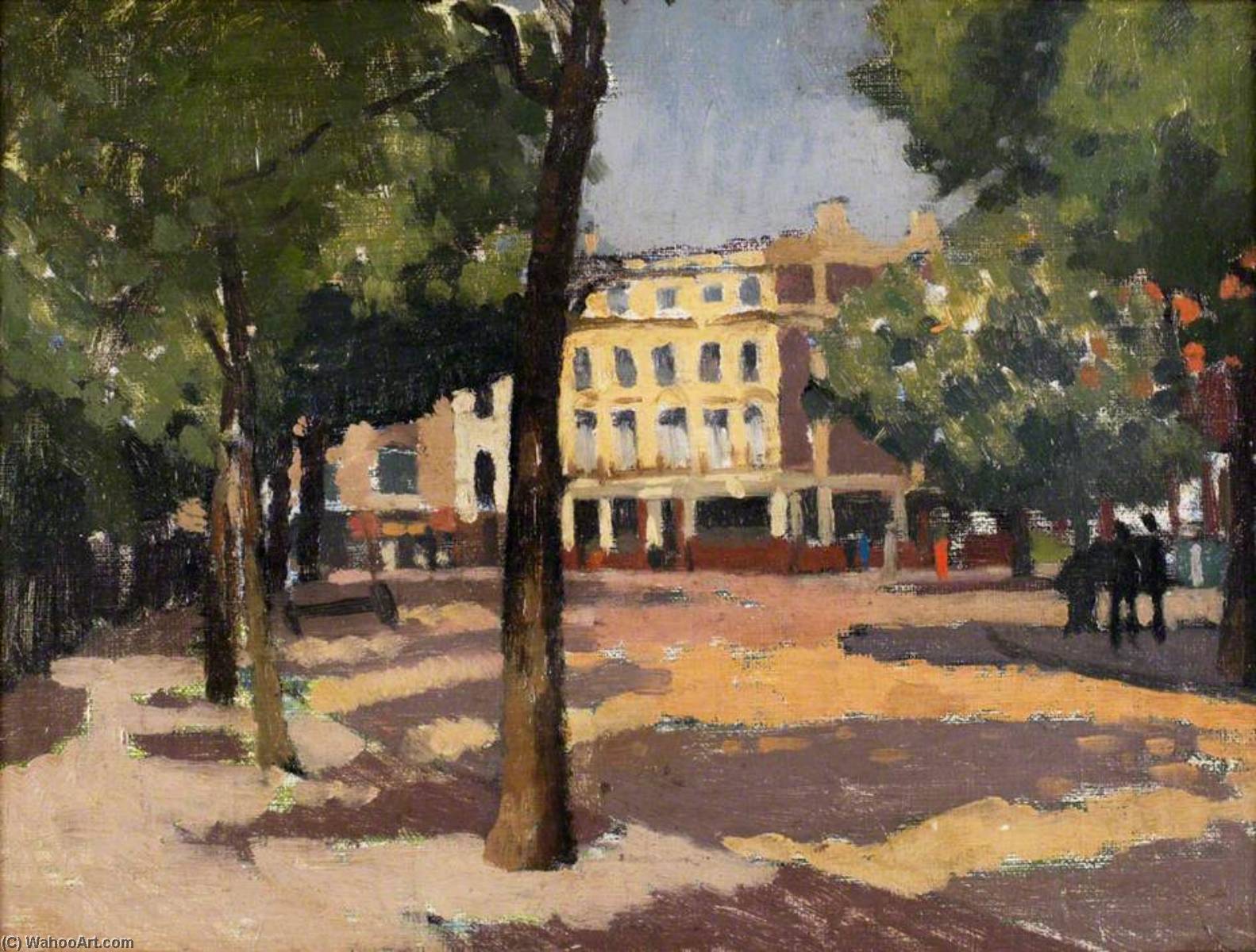 Paris Scene — Edward Morland Lewis