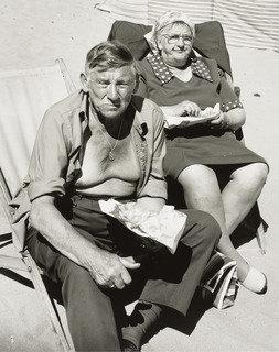 Couple Eating Fish And Chips, Whitley Bay, Tyneside — Chris Killip