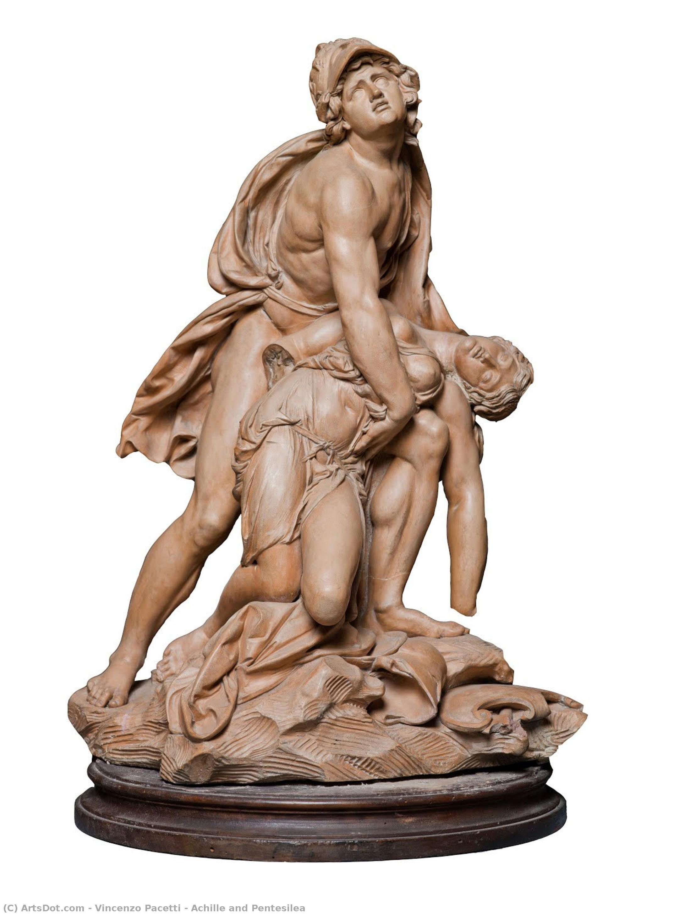 Achille And Pentesilea — Vincenzo Pacetti