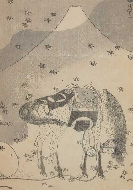 Fuji-blickfelder Im Präfektur Owari — Katsushika Hokusai