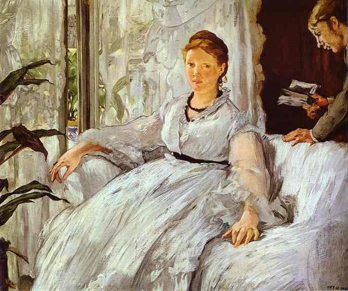 The Reading — Едуар Мане