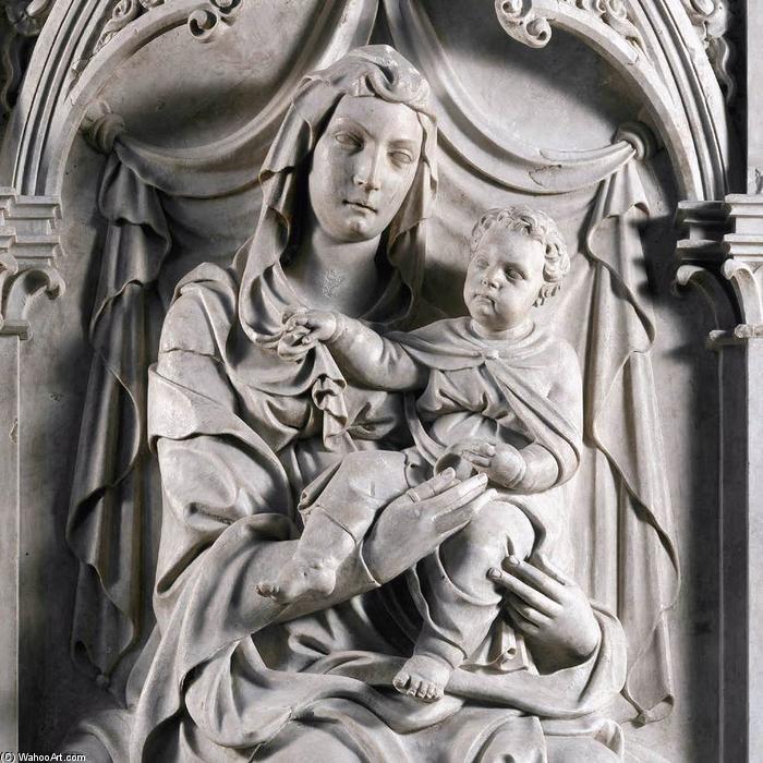 Trenta Altar (detail) — Jacopo Della Quercia