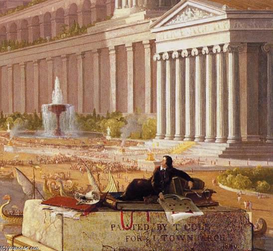 The Architect's Dream (detail) — Томас Коул