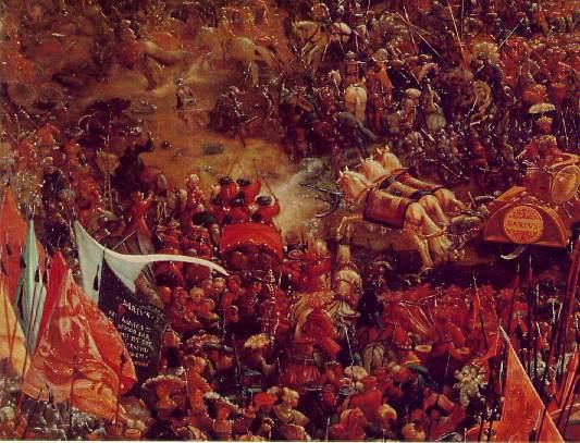 The Battle Of Issus(fragment) (13) — Albrecht Altdorfer