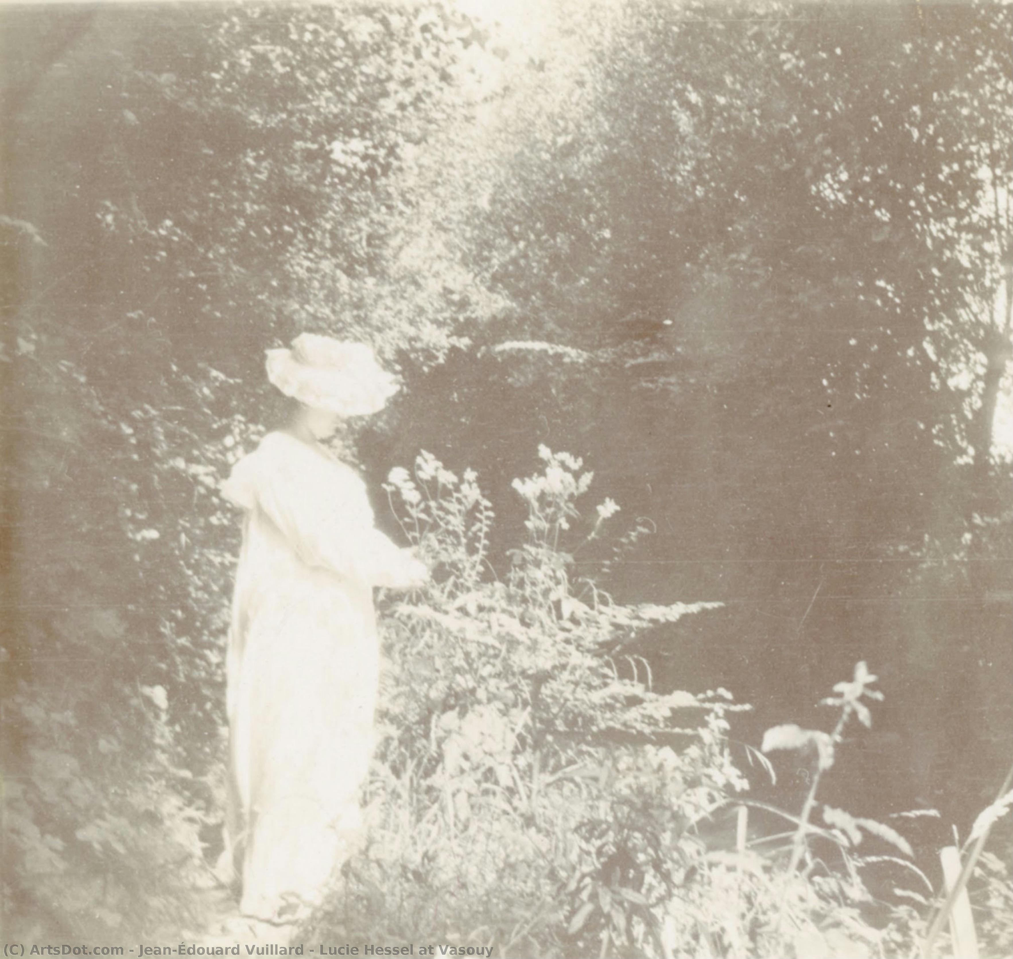 Lucie Hessel At Vasouy — Jean-édouard Vuillard