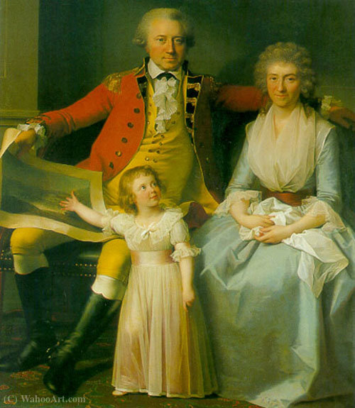 Peder Anker And Family — Jens Jørgensen Juel