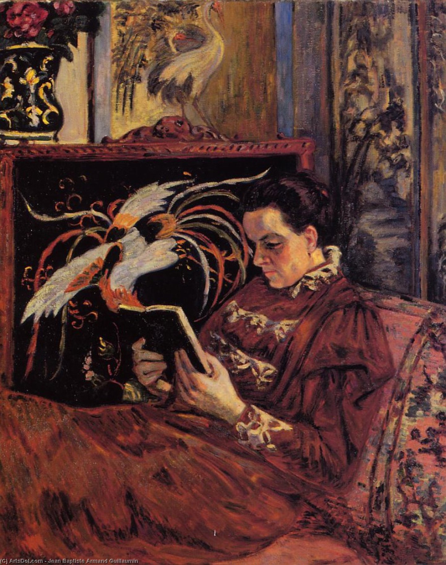 Portrait Of Madame Guillaumin — Ferdinand Guillaumin