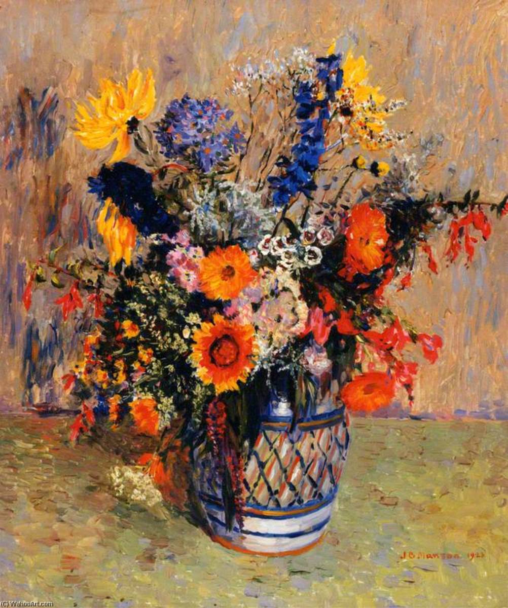 A Study Of Flowers — James Bolivar Manson