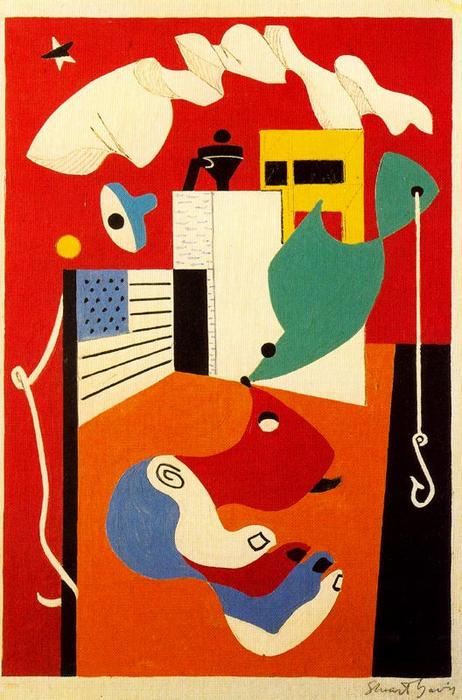 T-scape (t-view) — Stuart Davis