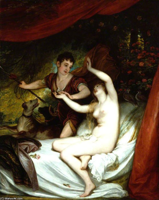 Venus And Adonis — Thomas Phillips