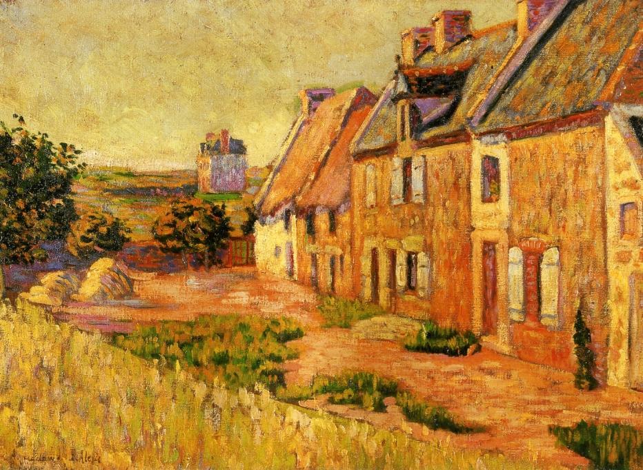 Saint Briac, Courtyard Of The Ville Hue — Пол Сињак