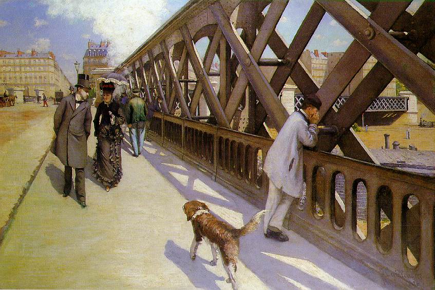 The Pont Du Europe — Gustave Caillebotte