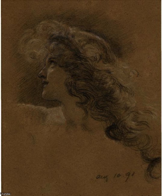 Study For The Cave Of The Storm Nymphs — Sir Edward John Poynter