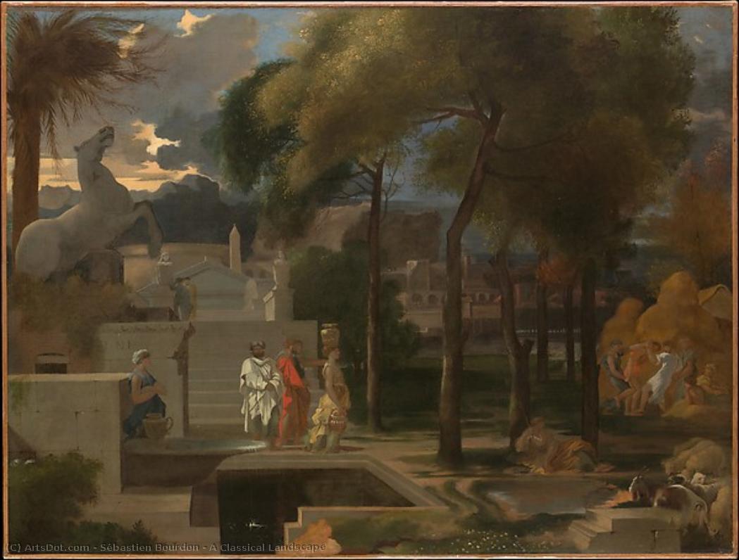 A Classical Landscape — Sébastien Bourdon