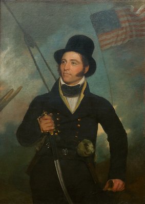 Portrait Of Captain Samuel Chester Reid — John Wesley Jarvis