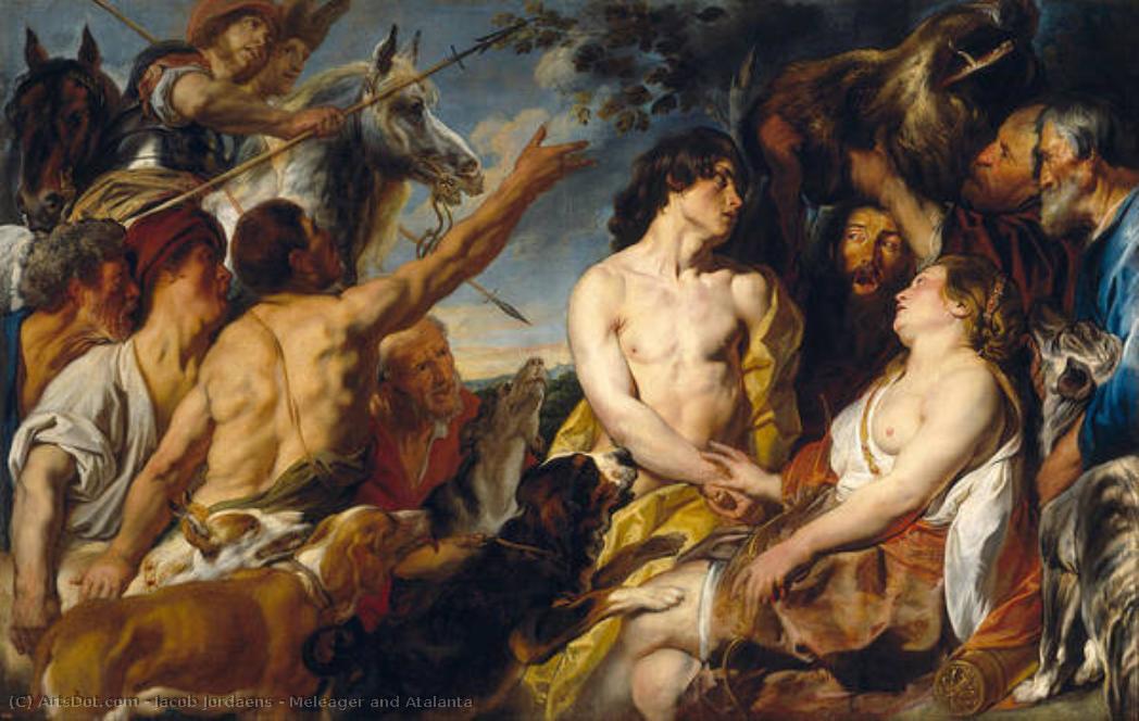 Meleager And Atalanta — Jacob Jordaens