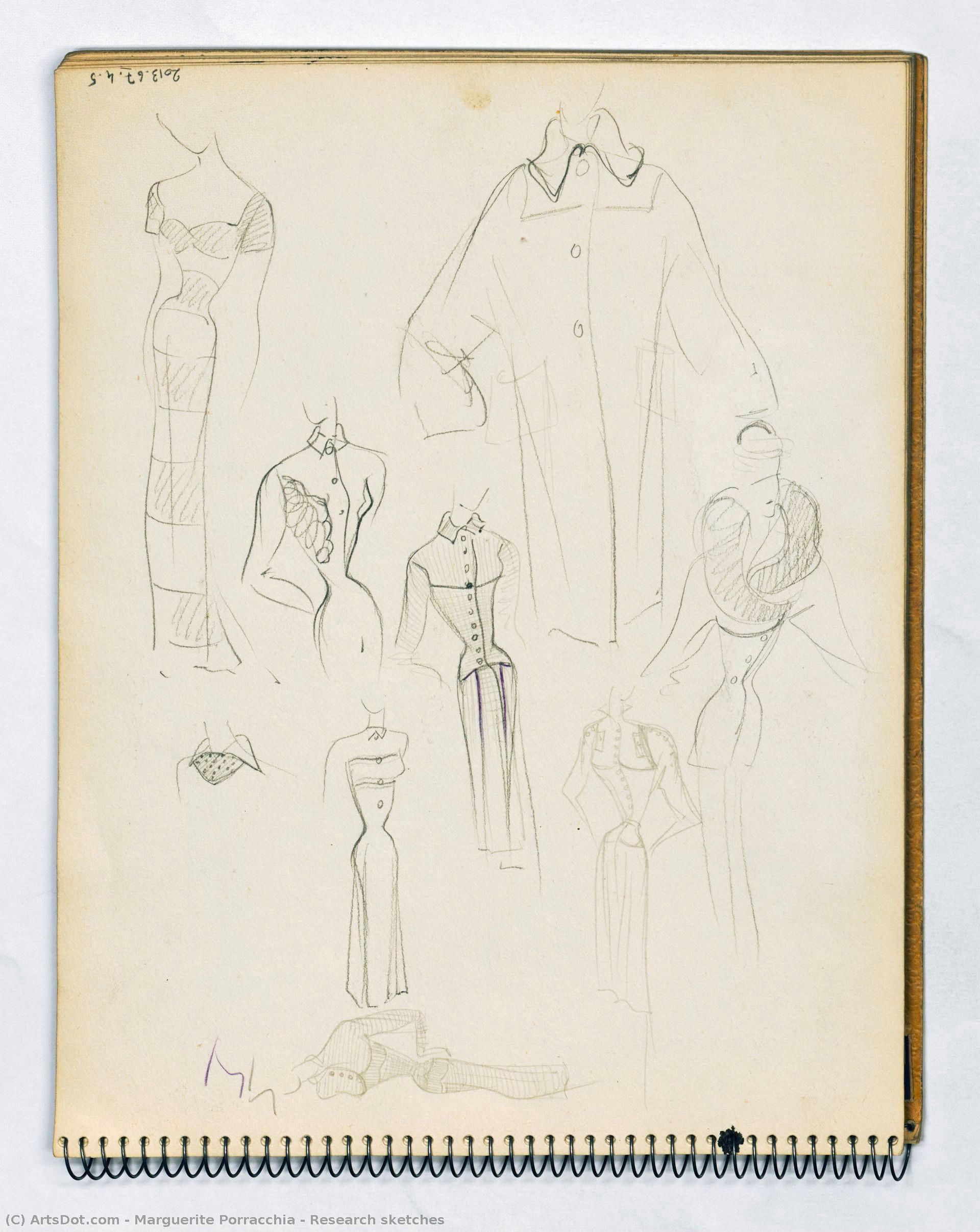 Research Sketches — Marguerite Porracchia