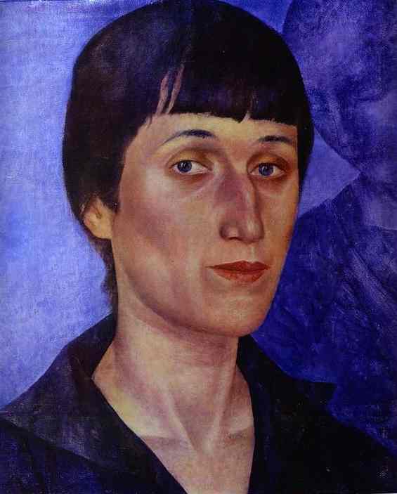 Portrait Of Anna Akhmatova — Kuzma Petrov-vodkin