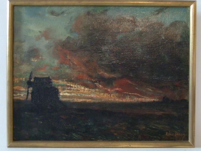 L'orage Moulin De Sannois — Renet (ernest Louis Ferdinand) Tener