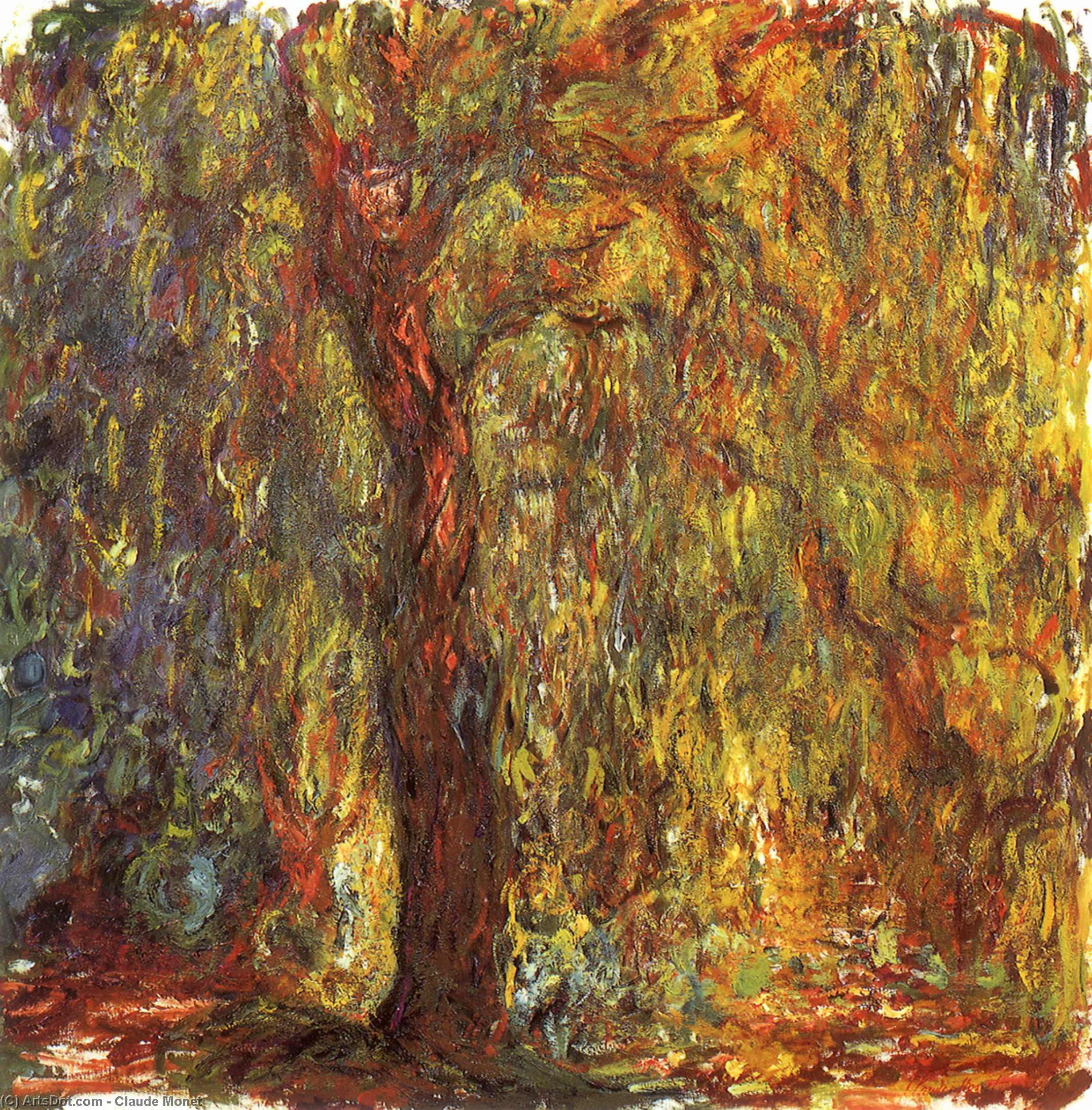 Weeping Willow (8) — Клод Моне