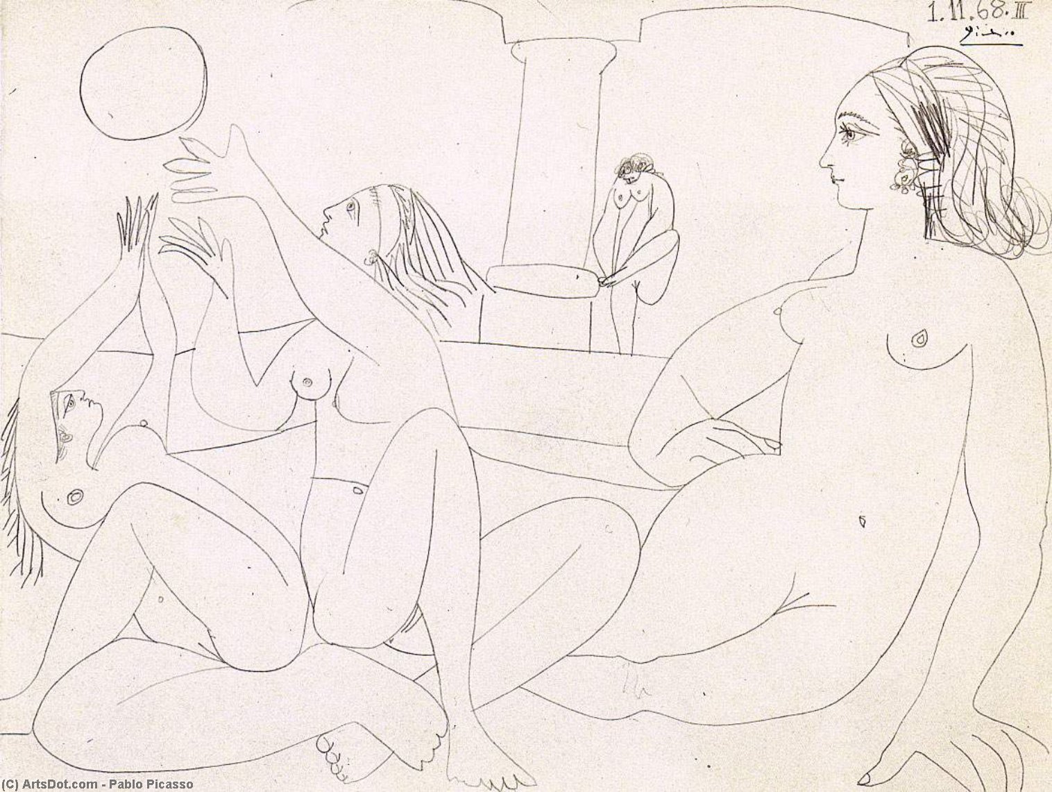 Le Bain Turc — Пабло Пикассо