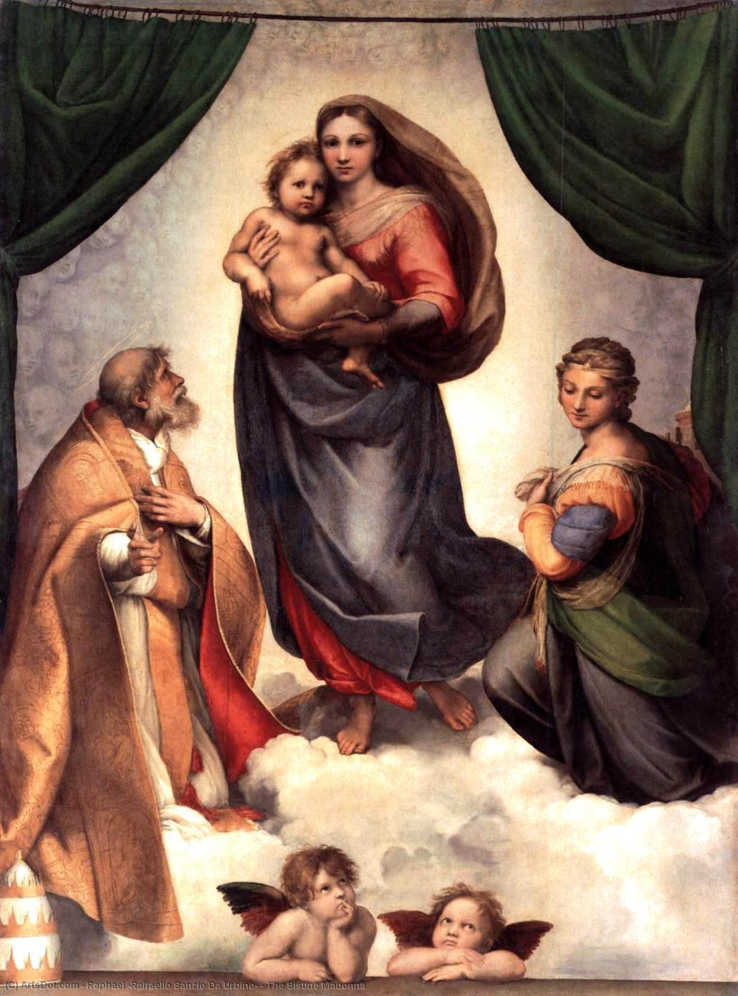 The Sistine Madonna — Рафаэль
