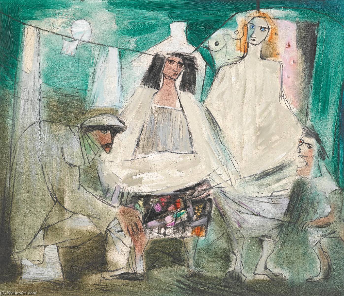 Travelling People — Louis Le Brocquy