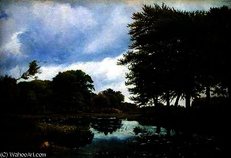 Landscape At Silkeborg — Louis Gurlitt