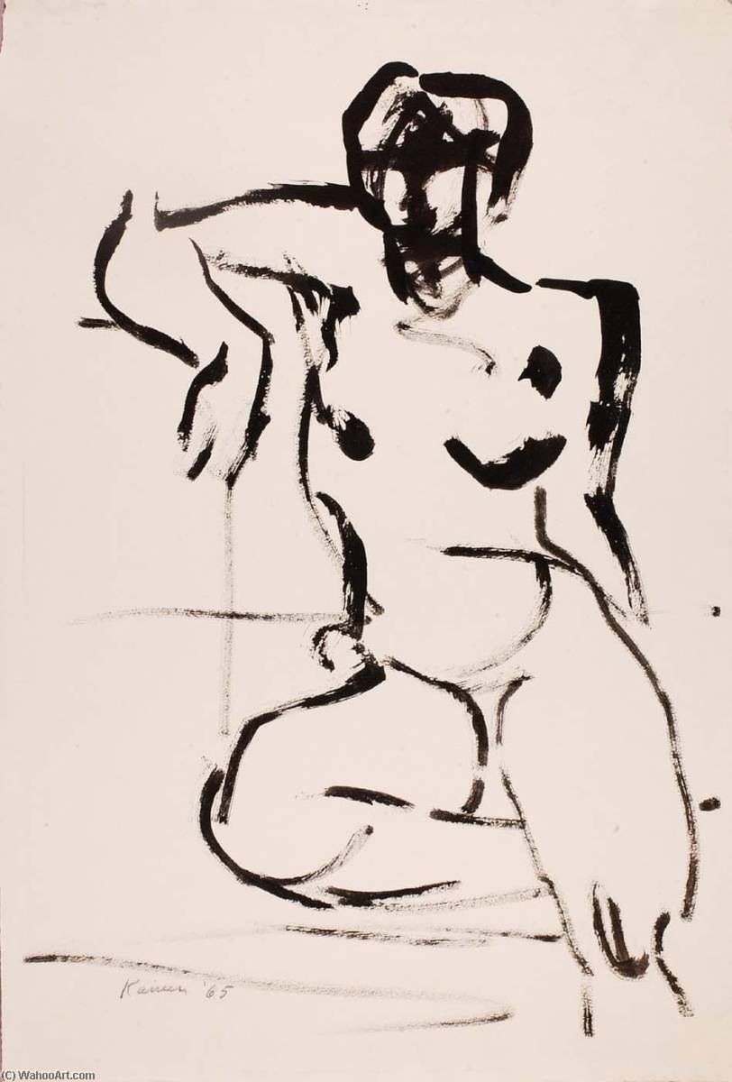Seated Nude — Jacob Kainen