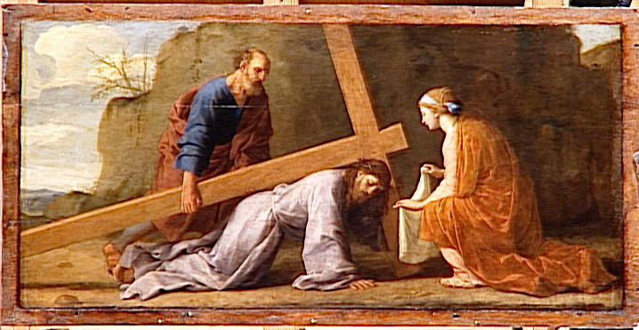Jesus Portant Sa Croix — Eustache Le Sueur (lesueur)