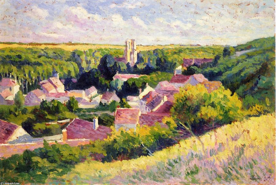 Moulineux, The Village — Maximilien Luce