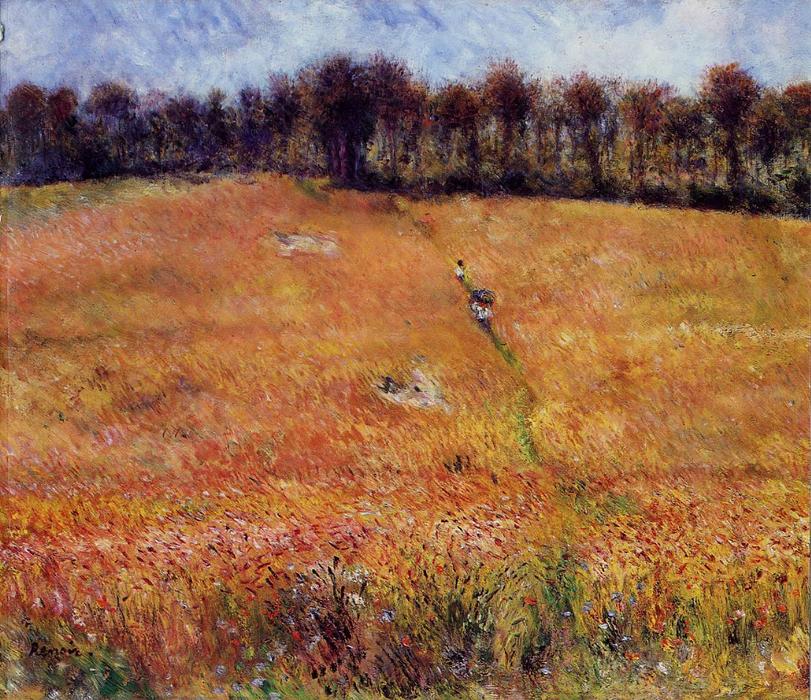 Path Through The High Grass — Pjer Ogist Renoar