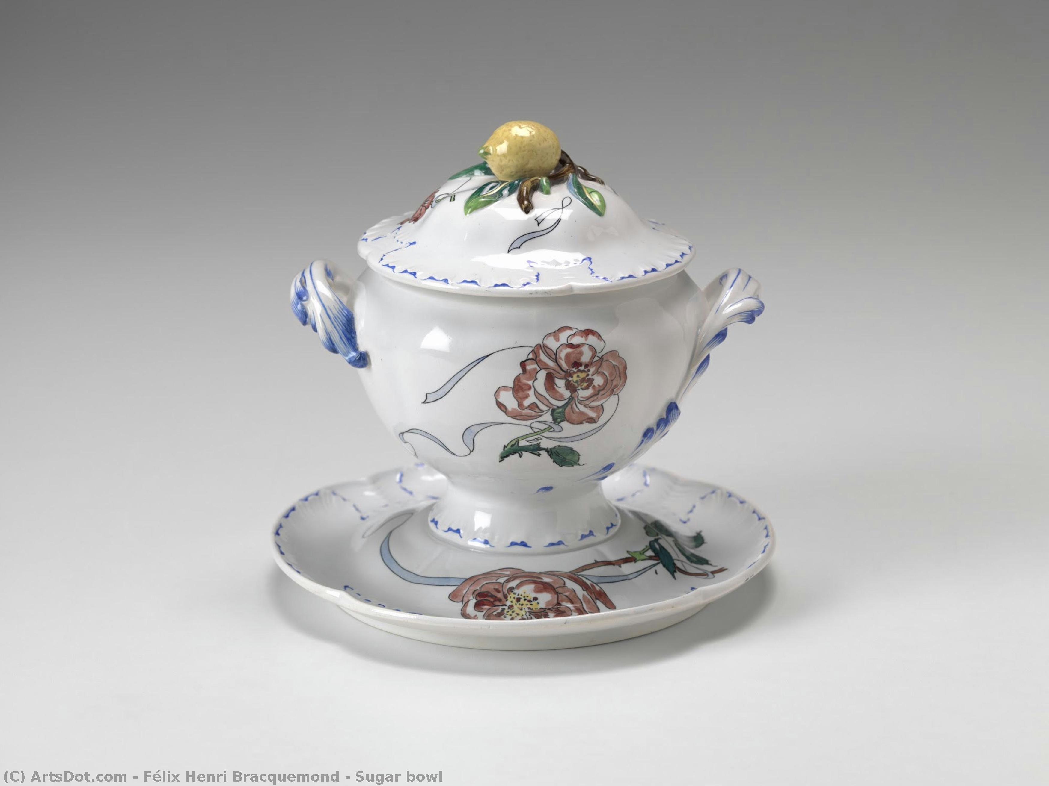 Sugar Bowl — Félix Henri Bracquemond