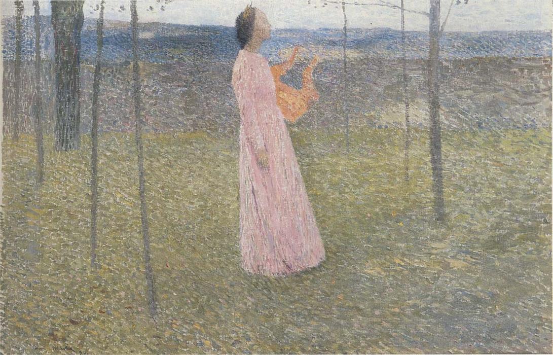 Muse In The Fields — Henri Jean Guillaume Martin