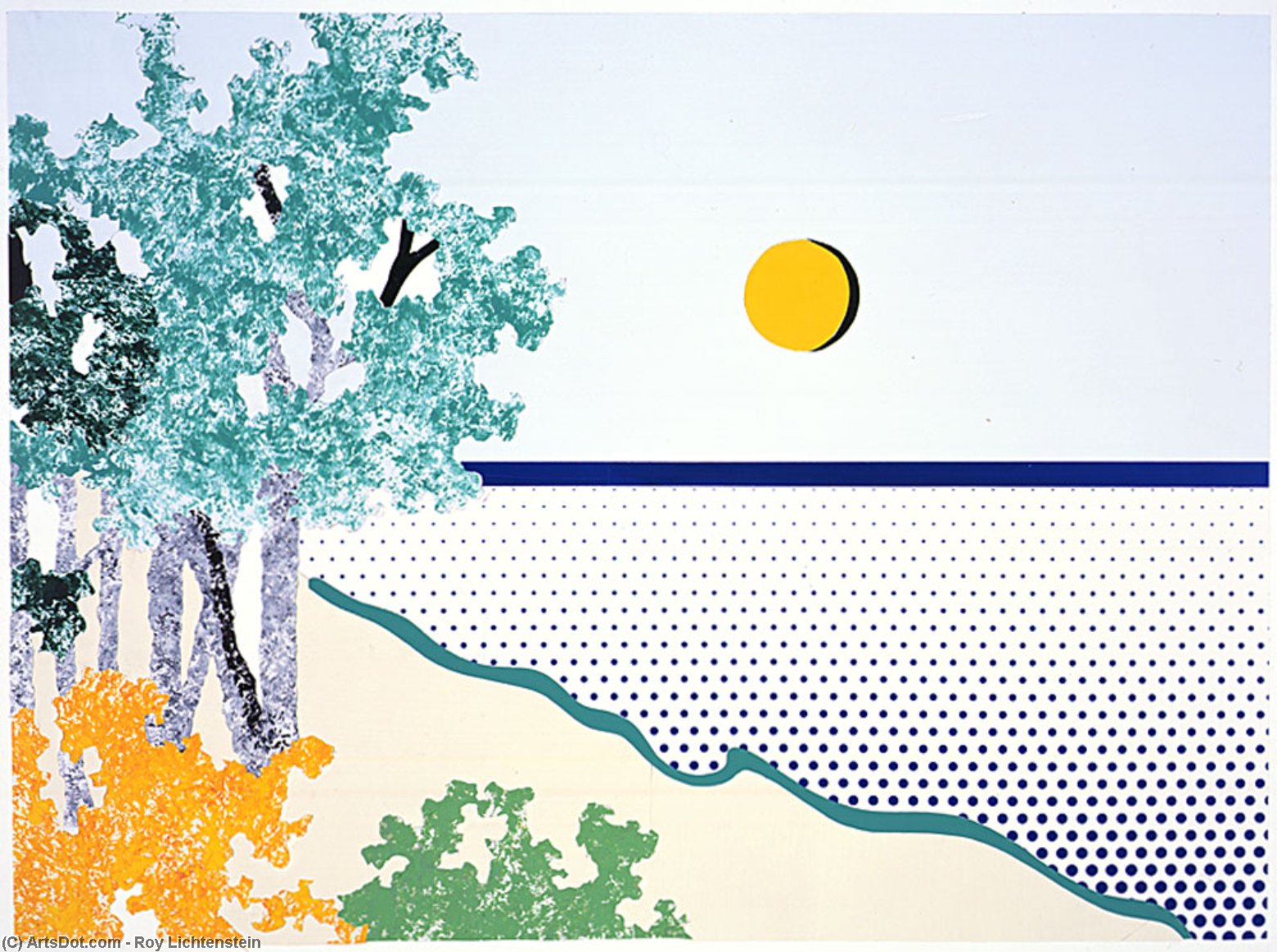 Collage For Titled — Рој Лихтенштајн