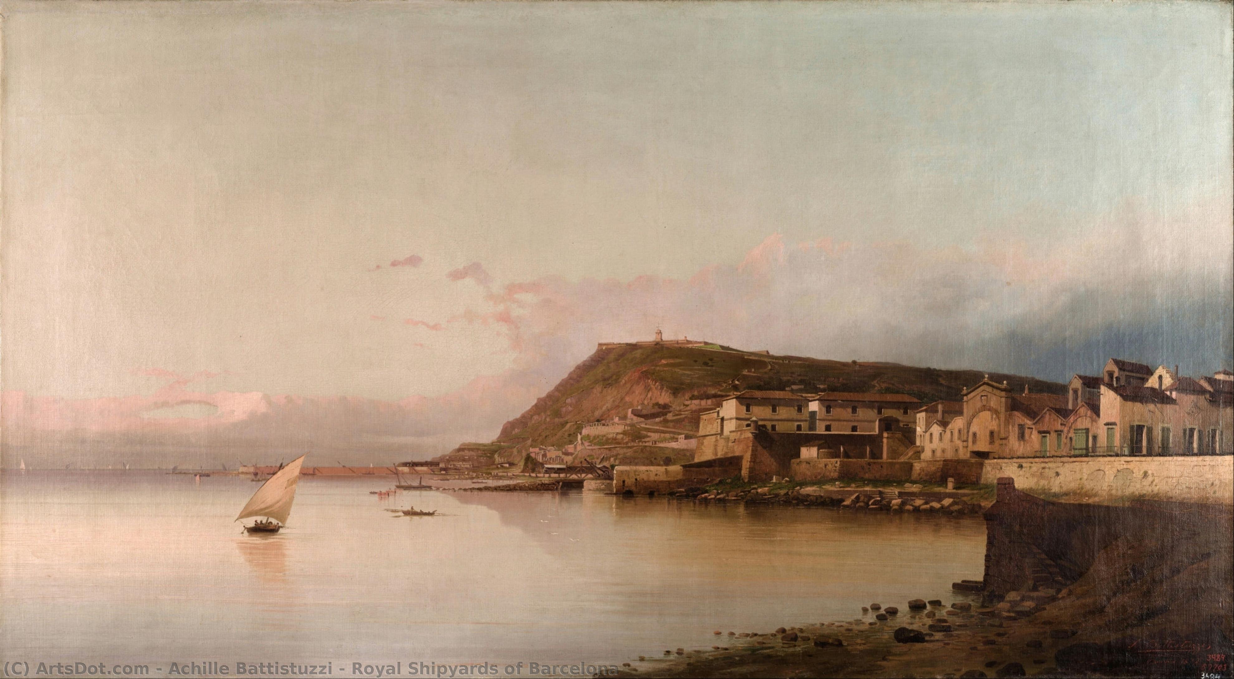 Royal Shipyards Of Barcelona — Achille Battistuzzi