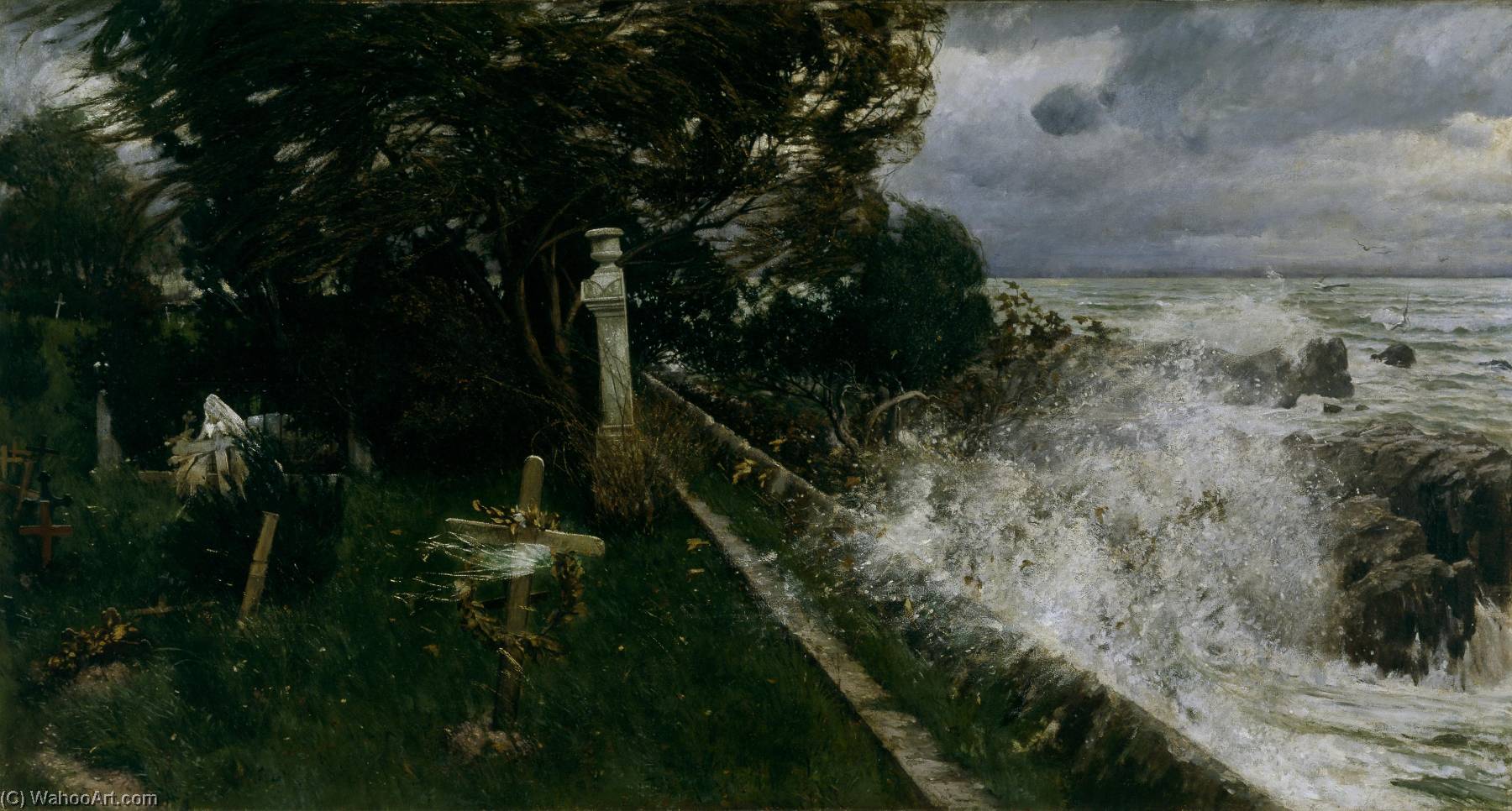 Seaside Cemetery — Adolf Hiremy Hirschl
