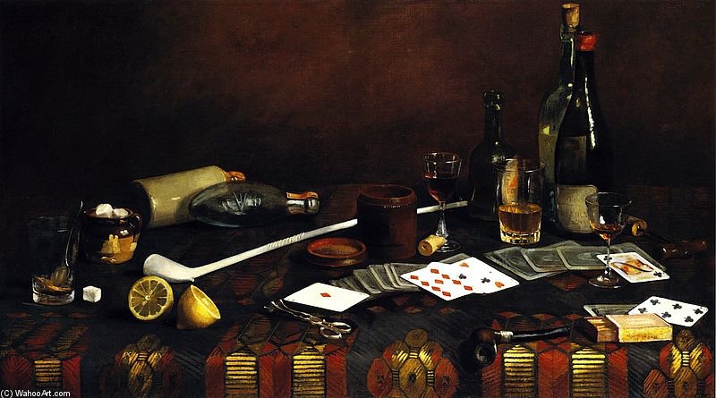 A Gentleman's Table — Claude Raguet Hirst