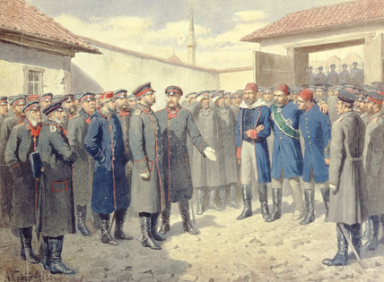 The Wounded Osman-pashah — Aleksei Danilovich Kivshenko