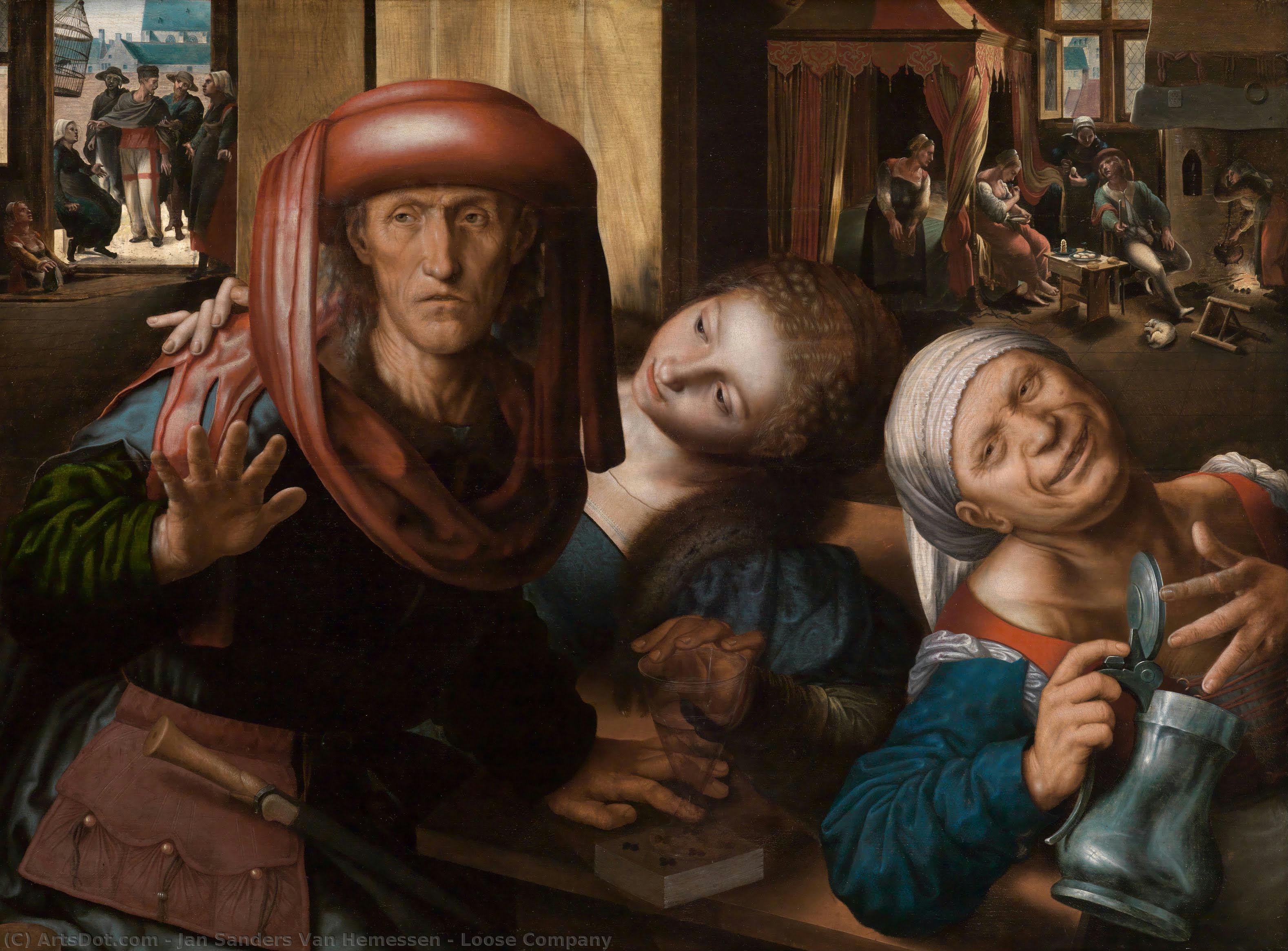 Loose Company — Jan Sanders Van Hemessen