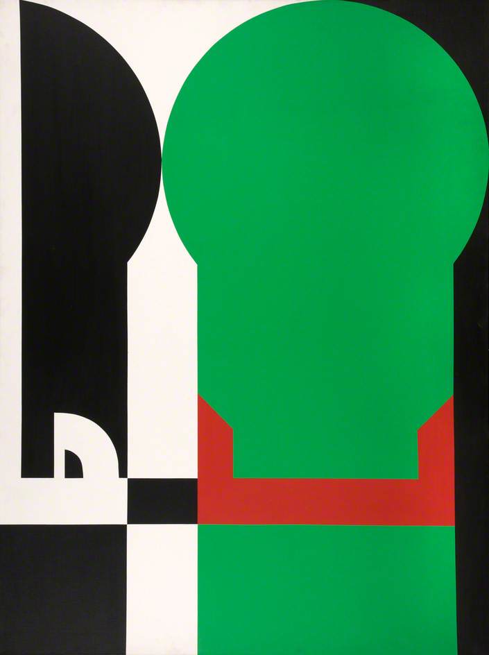 Intifada (diptych, Right Panel) — Bashir Makhoul