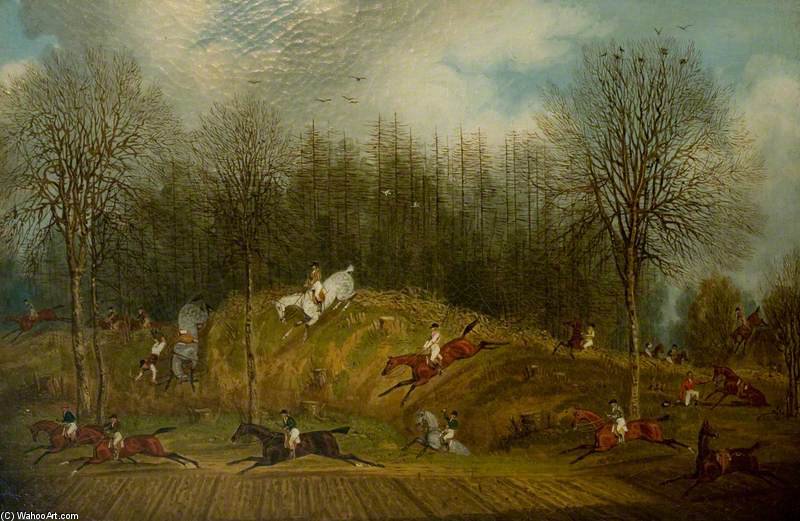 The St Albans Grand Steeplechase - — James Pollard