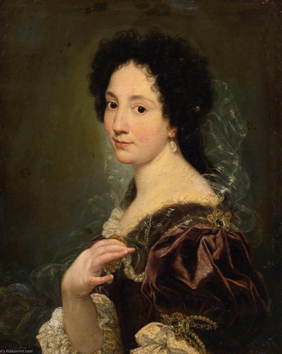 Portrait Of A Lady — Detto Baciccio Giovanni Battista Gaulli