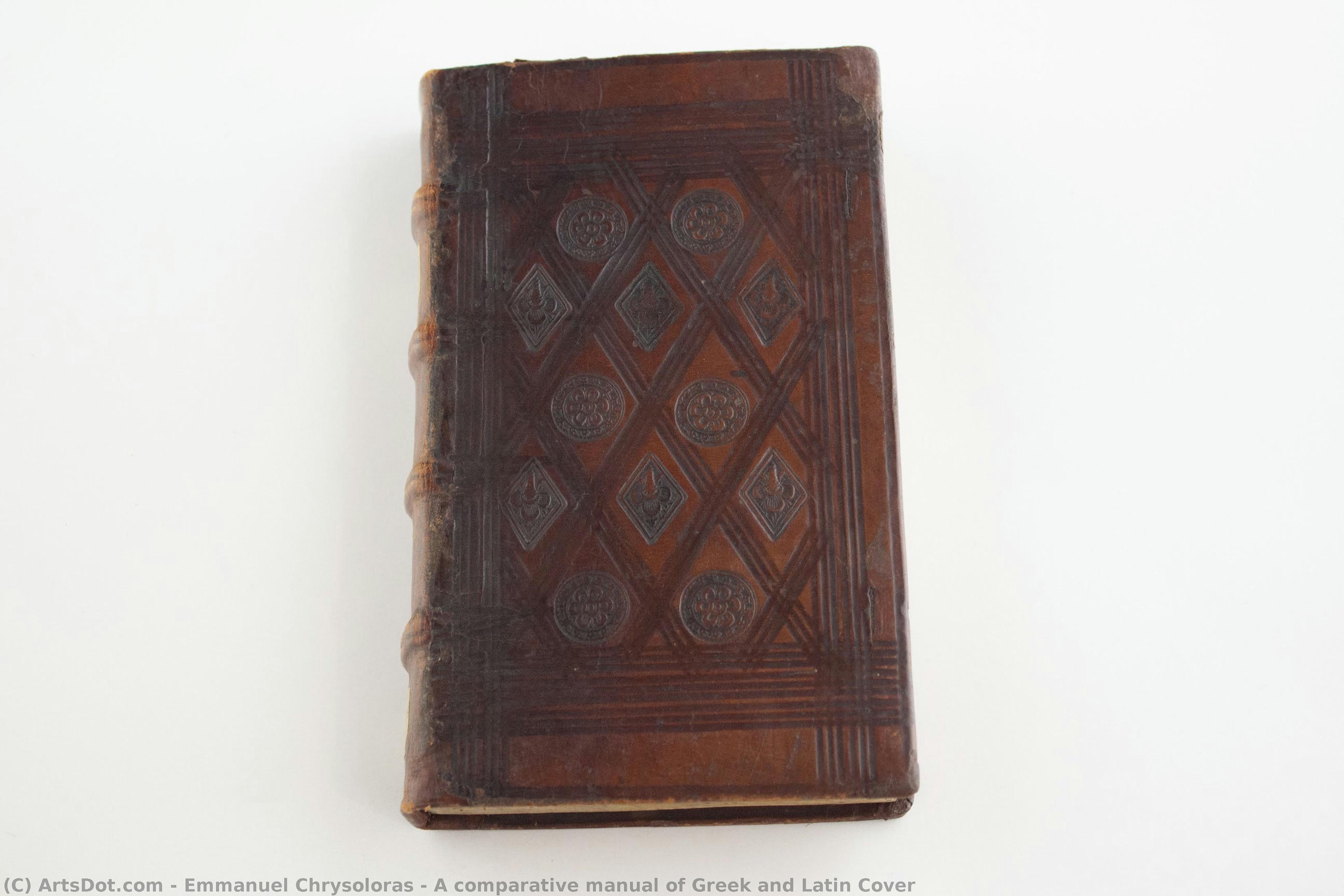 A Comparative Manual Of Greek And Latin Cover — Emmanuel Chrysoloras