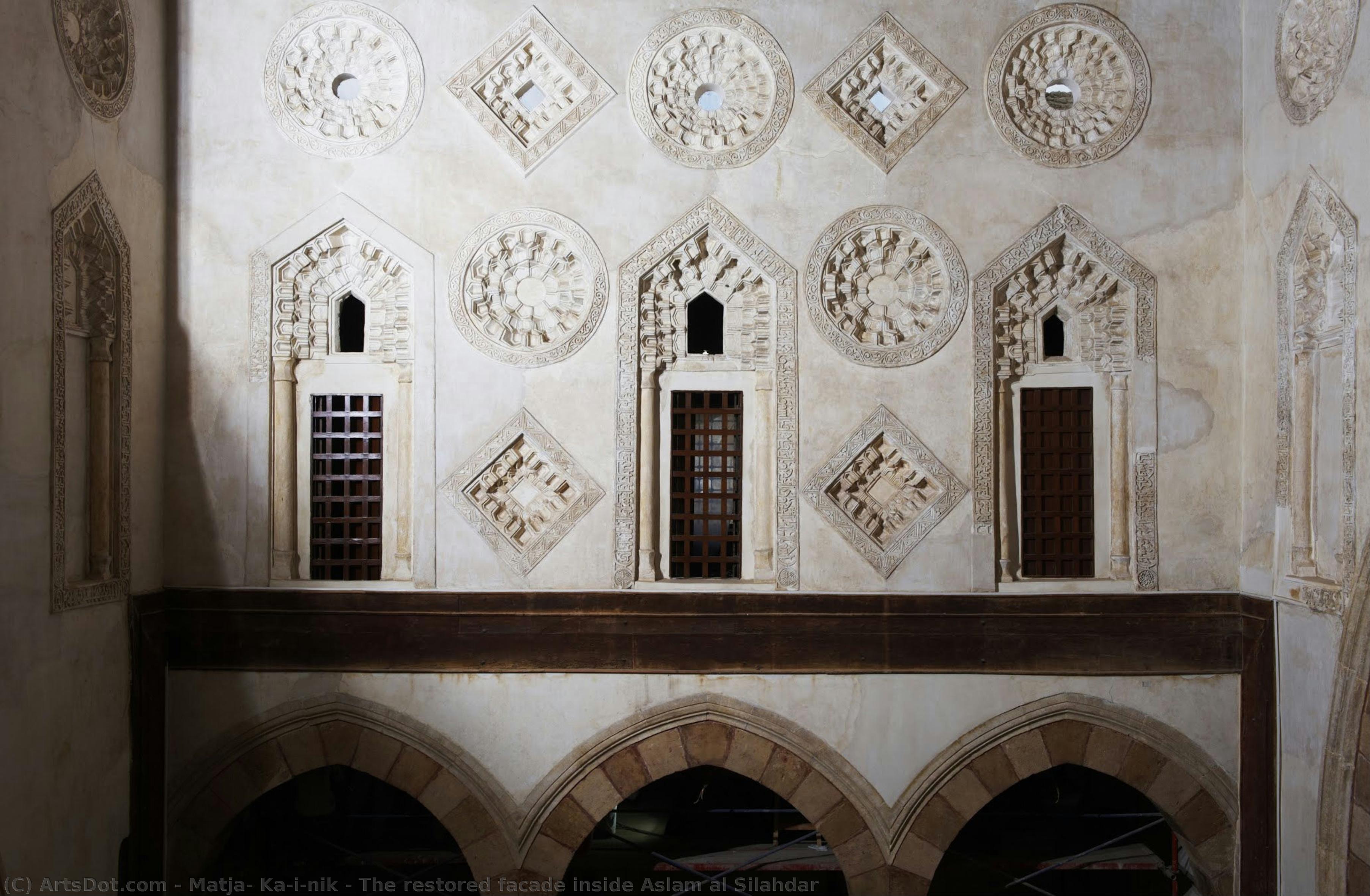 The Restored Facade Inside Aslam Al Silahdar — Matjaž Kačičnik