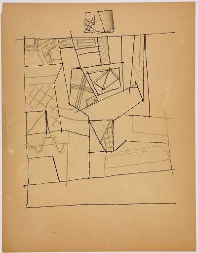 Study For ''ursine Park'' 6 — Stuart Davis