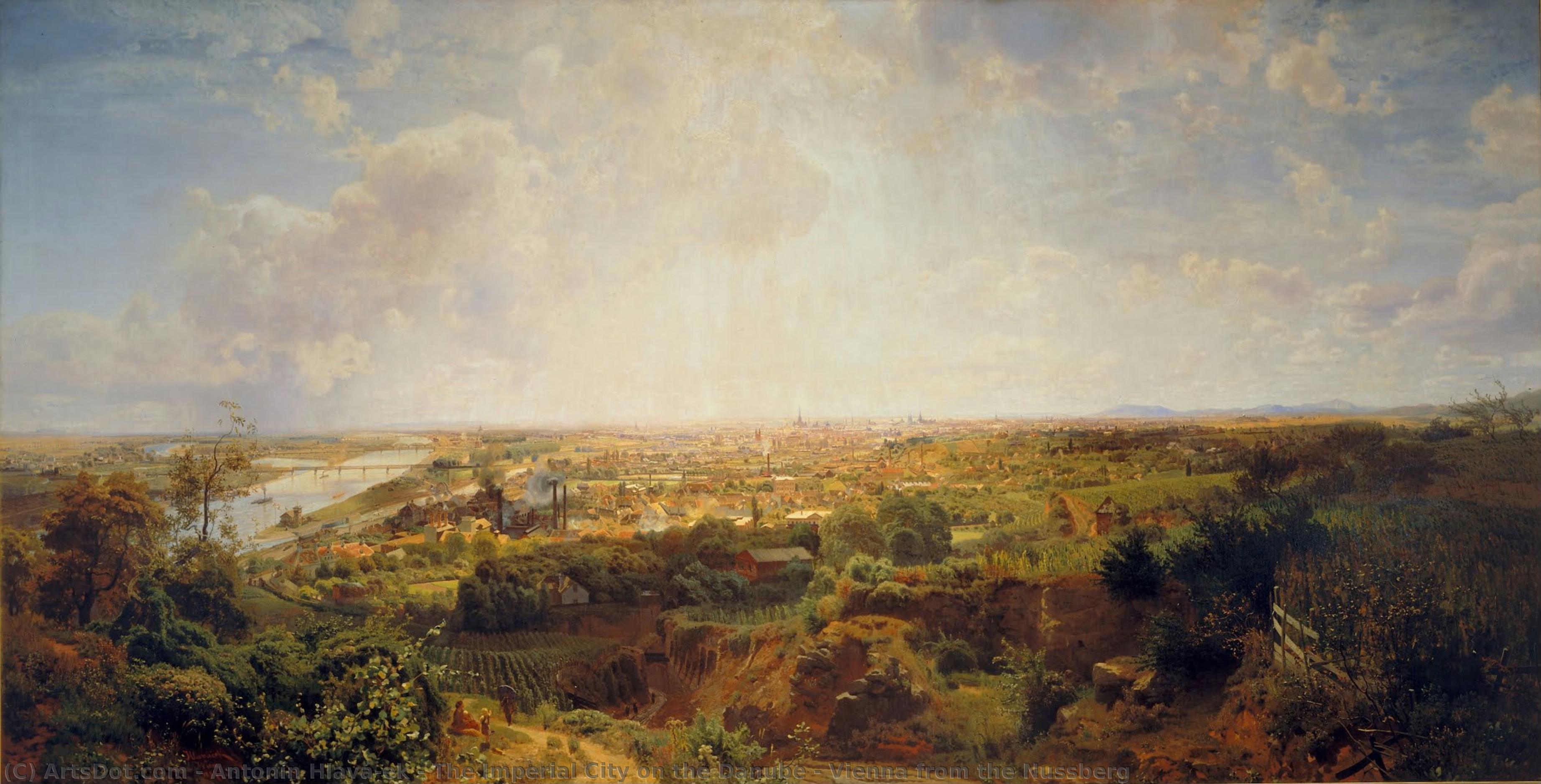 The Imperial City On The Danube – Vienna From The Nussberg — Antonín Hlaváček