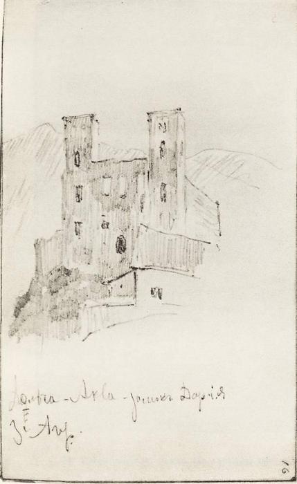 Ruins Of Castle Doria — Isaak Ilyich Levitan