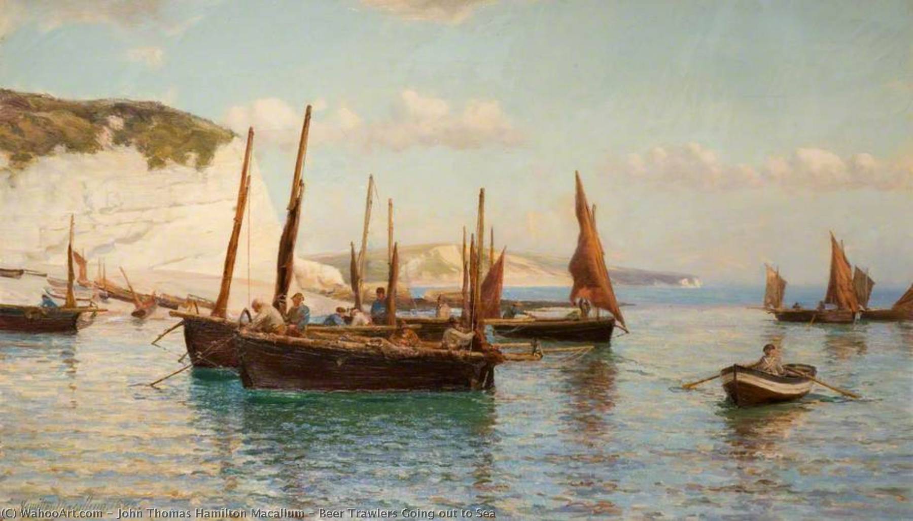 Beer Trawlers Going Out To Sea — John Thomas Hamilton Macallum