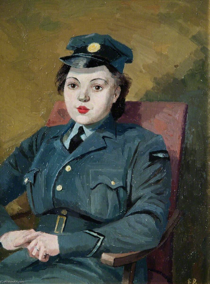 Portrait Of An Air Woman — Evelyn Mary Dunbar